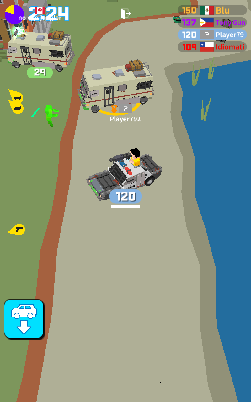 Zombie.io(僵尸狩猎夜无限金币版)游戏安卓版下载截图3