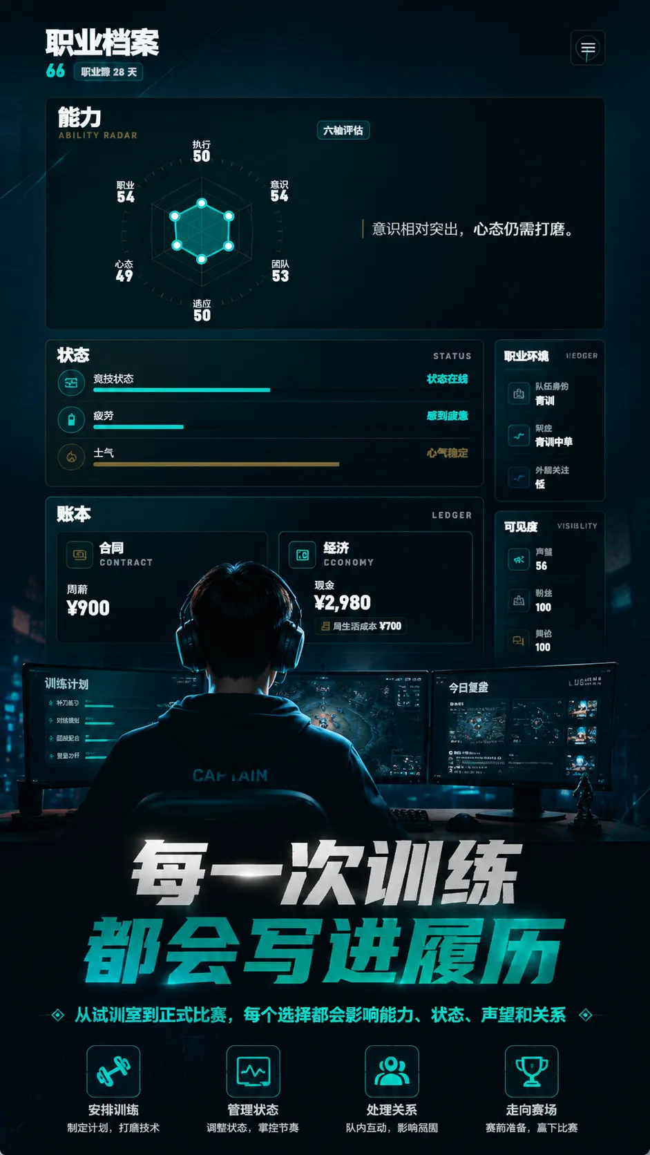 我的职业游戏生涯v1.0下载截图3