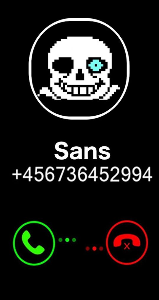 Fake call from Sans(Sans的假电话去广告版)截图1