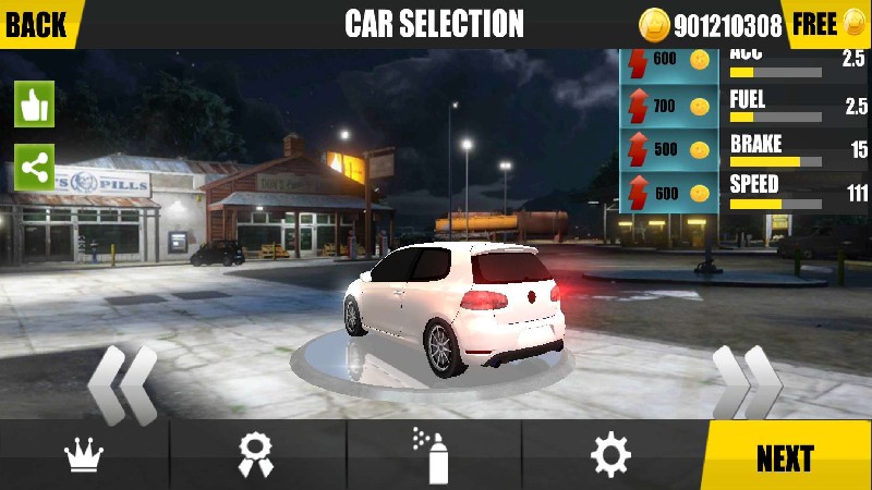 Racing Fever 3D（赛车狂奔3D破解版）游戏介绍截图2