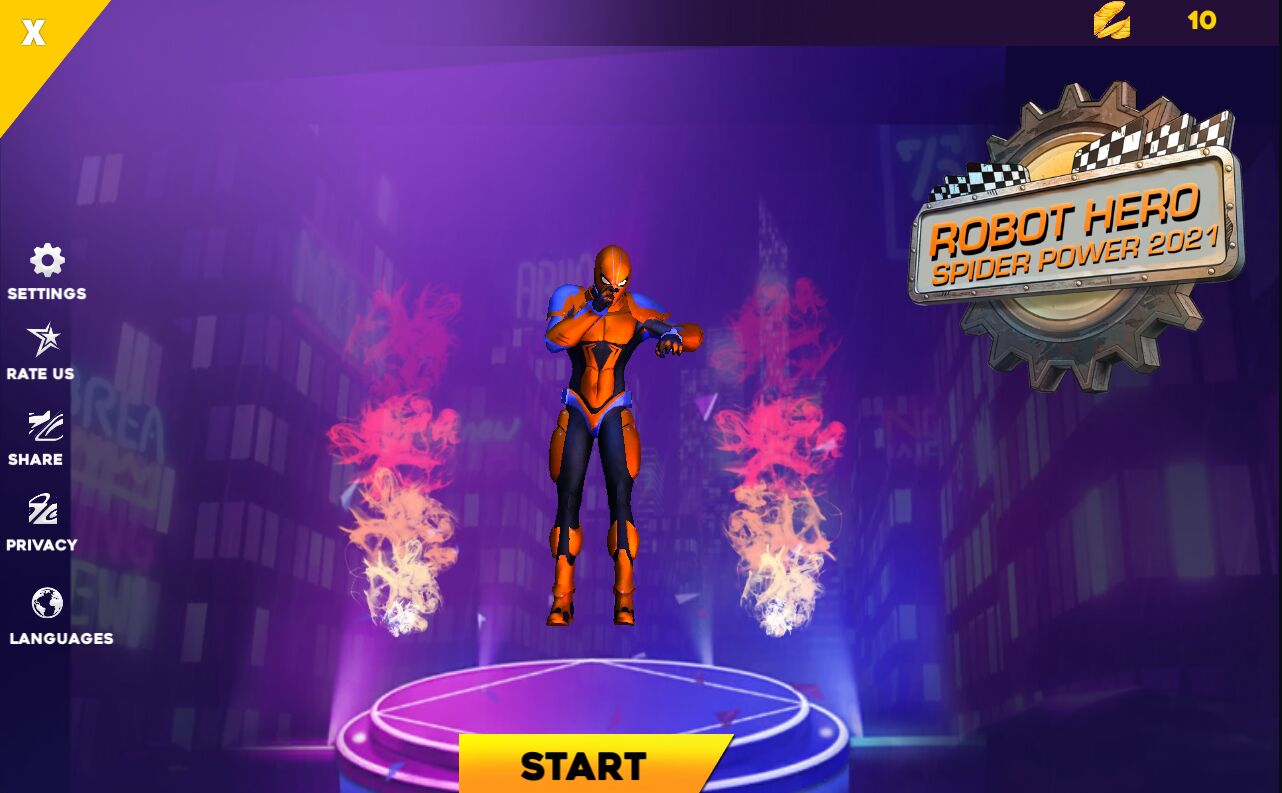 Robot Hero Spider Power(机器人英雄蜘蛛力量官方版)1.0.0下载截图2