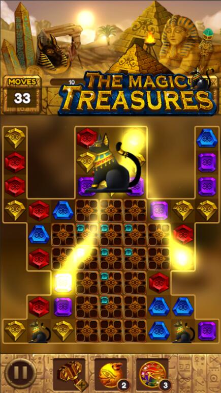 The magic treasures(魔法宝藏法老的帝国之谜手游)游戏安卓版截图3