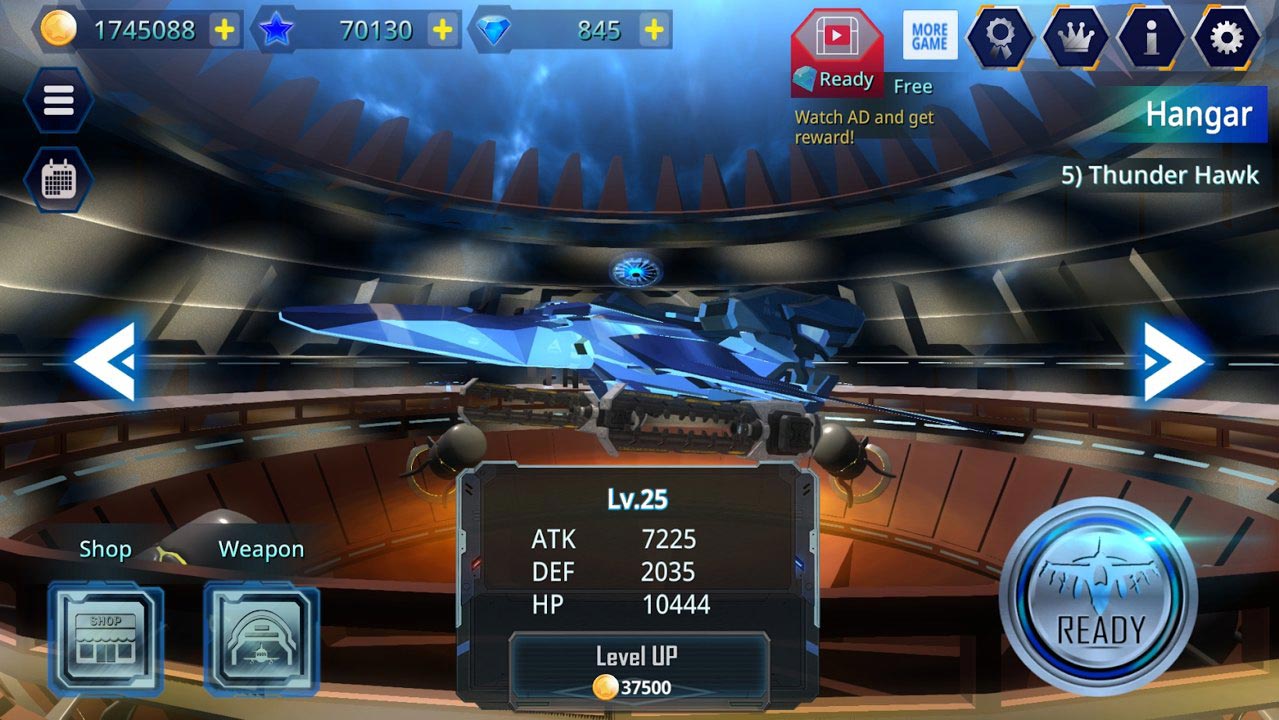 Galaxy Airforce War(银河空军战争大量货币版)游戏官方版截图3